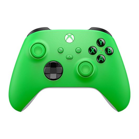 Xbox Mando Inalámbrico Azul con Velocidad Verde