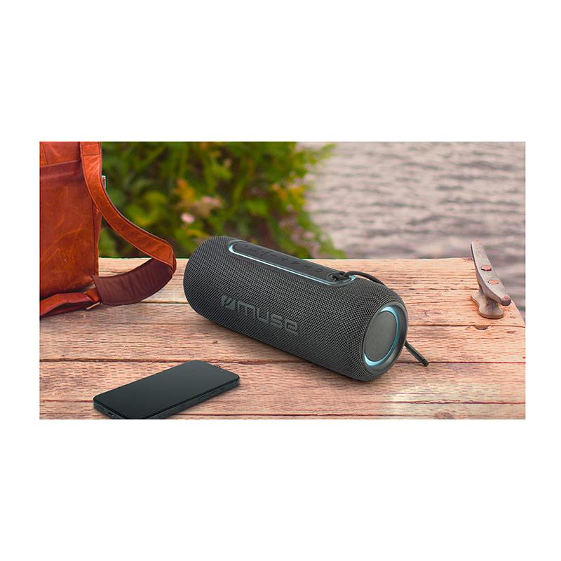 MUSE M-780 Altavoz Bluetooth 40W Resistente al Agua IPX6 Negro