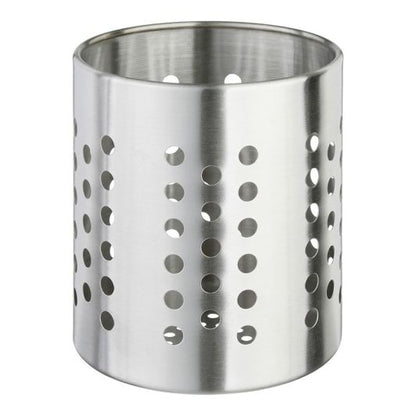 Bote Utensiles Inox de Acero Inoxidable Gris 13.8 cm