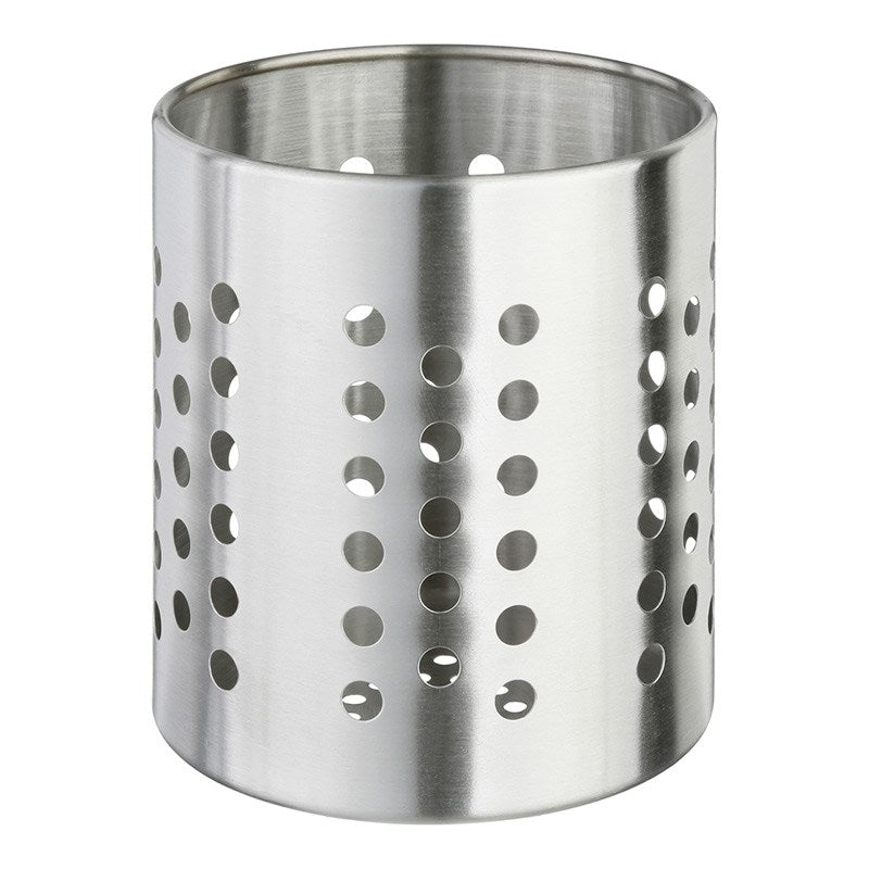 Bote Utensiles Inox de Acero Inoxidable Gris 13.8 cm