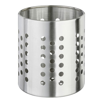 Bote Utensiles Inox de Acero Inoxidable Gris 13.8 cm
