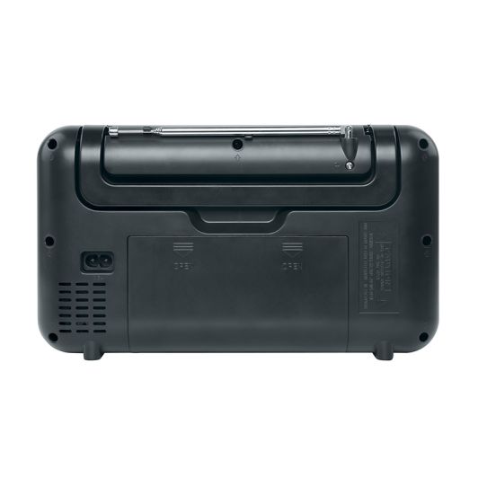 Radio MUSE M-087 MB Negro FM/MW Portátil 1W