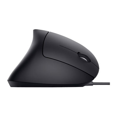 Trust VERTO Ratón Ergonómico con Cable 1,5m Negro
