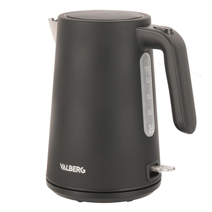 Valberg Hervidor Negro 2200W VAL-K2217STB 1,7L Conector 360° Autoapagado