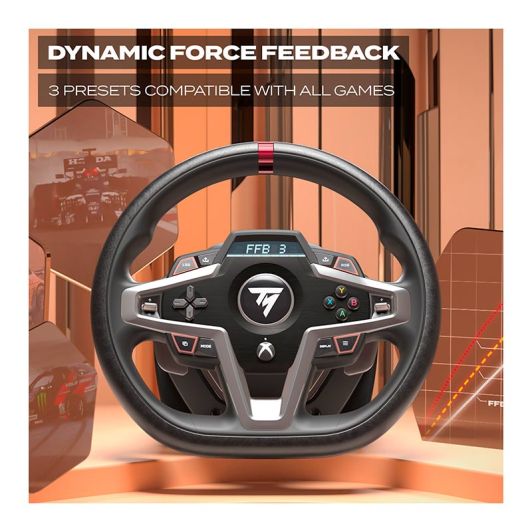 Thrustmaster T248 Volante Sim Racing con Retroalimentación de Fuerza Híbrida