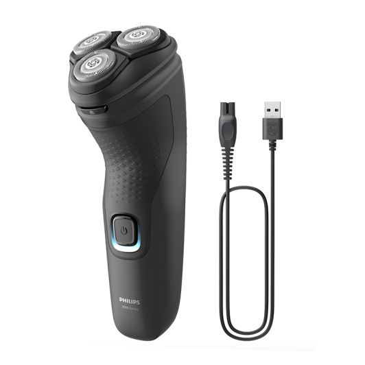 Philips S1141/00 Afeitadora Rotativa de Barba 4D Gris