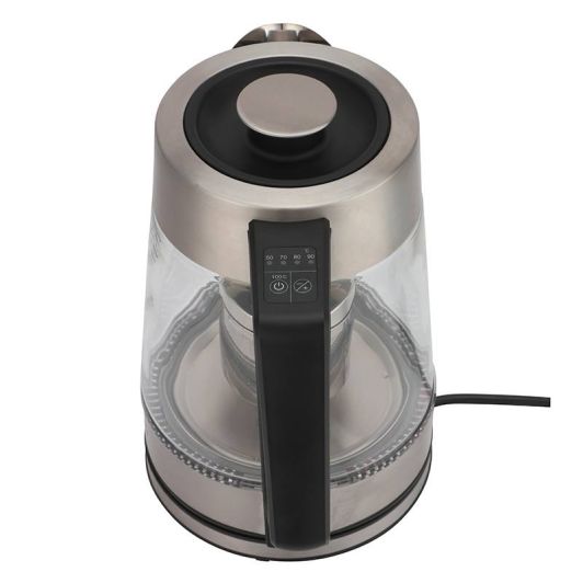 VALBERG VAL-KT2217CTTEA Hervidor 1,7L 2200W Conector 360° Vidrio Inoxidable