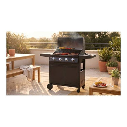 VALBERG BBQGZ VAL4BPL7341 Barbacoa de Gas 4 Quemadores 12 Personas