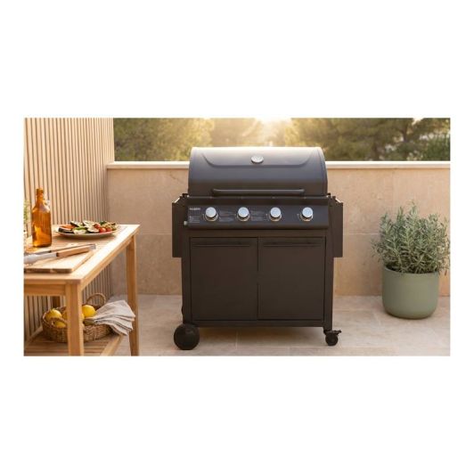VALBERG BBQGZ VAL4BPL7341 Barbacoa de Gas 4 Quemadores 12 Personas