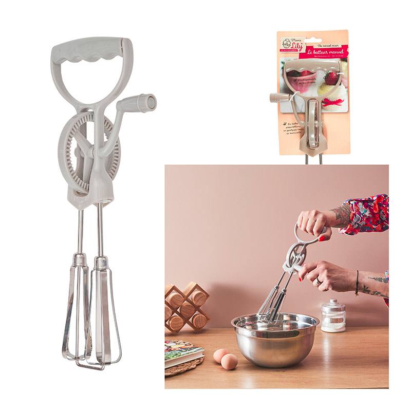 Groupe CMP Batidora Manual Gris Acero Inoxidable