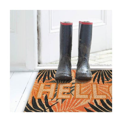 Alfombra Coco 40x60 Cm Con Estampado Decoración Hogar