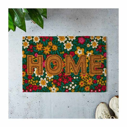 Alfombra Coco 40x60 Cm Con Estampado Decoración Hogar