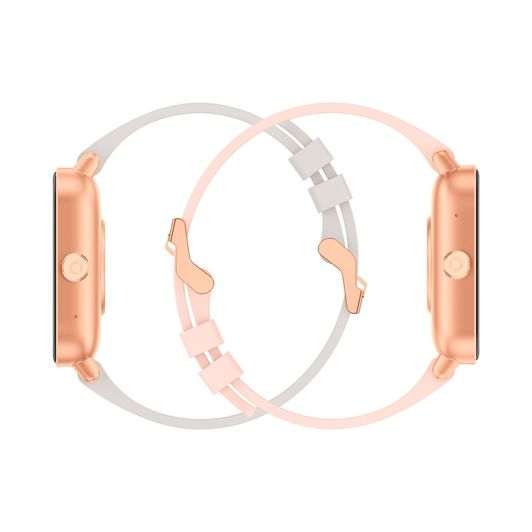 ECHO Rainbow Lite Reloj Inteligente Rosa con Correa Gris