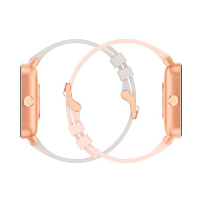 ECHO Rainbow Lite Reloj Inteligente Rosa con Correa Gris
