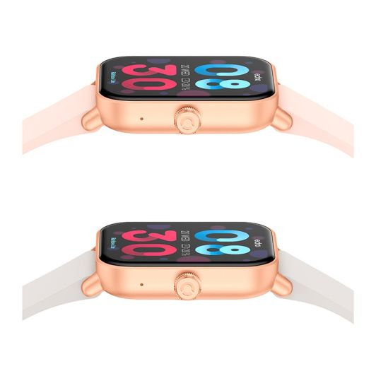 ECHO Rainbow Lite Reloj Inteligente Rosa con Correa Gris