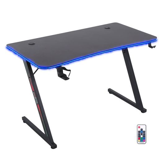 AMSTRAD AMS-DESK120Z Mesa Gaming LED Aura – 69,96 €