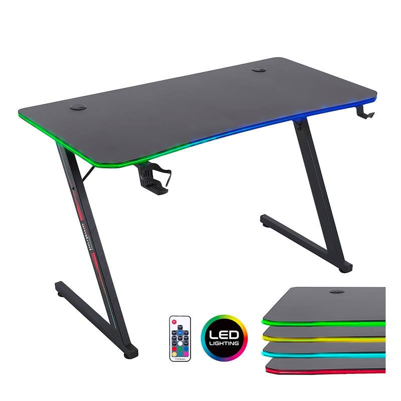 AMSTRAD AMS-DESK120Z Mesa Gaming LED Aura – 69,96 €