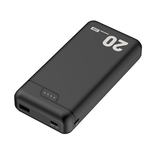 EDENWOOD Batería de Emergencia Universal 20.000 mAh Negra
