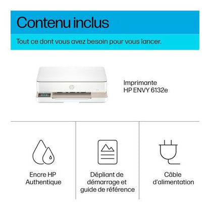 HP Envy 6132e Impresora Todo en Uno Blanco