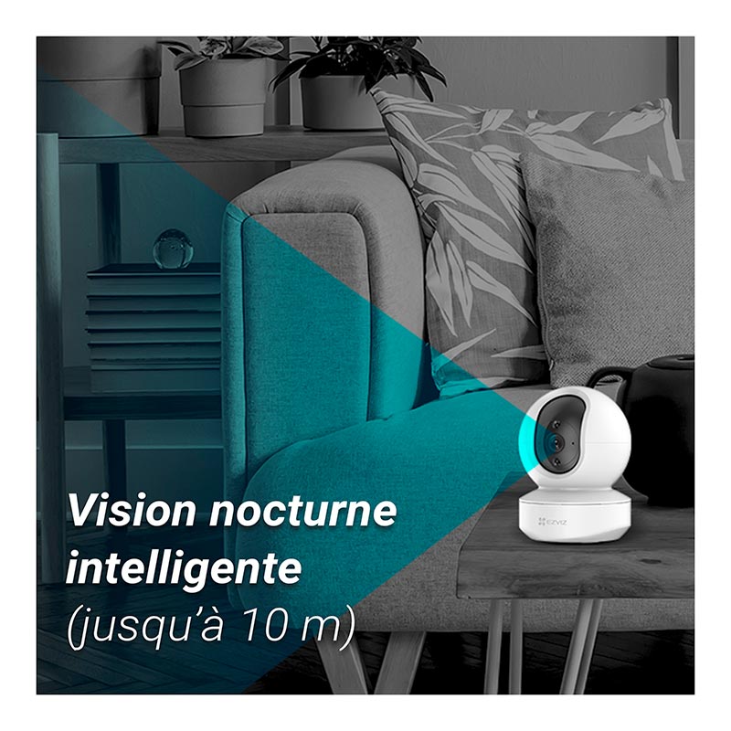 EZVIZ TY1 Cámara de Vigilancia Interior Motorizada 2K 3MP
