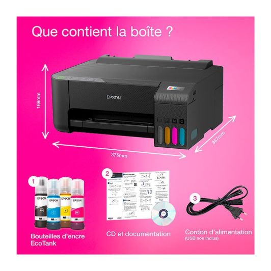 Epson EcoTank ET-1810 Impresora sin Escáner