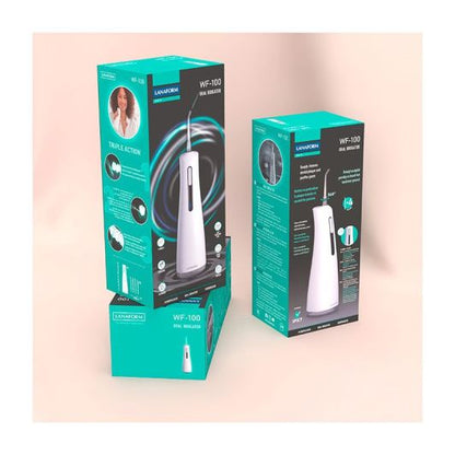 LANAFORM WF-100 Irrigador Dental y Bucal 1200 Pulsaciones 300 ml Blanco