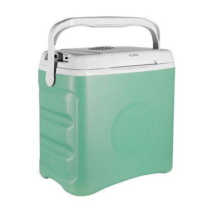 VALBERG Nevera Portátil 29L AC/DC Verde Estático para Viajes