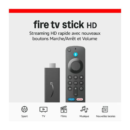 Amazon Fire TV Stick HD 2024 Con Mando Alexa
