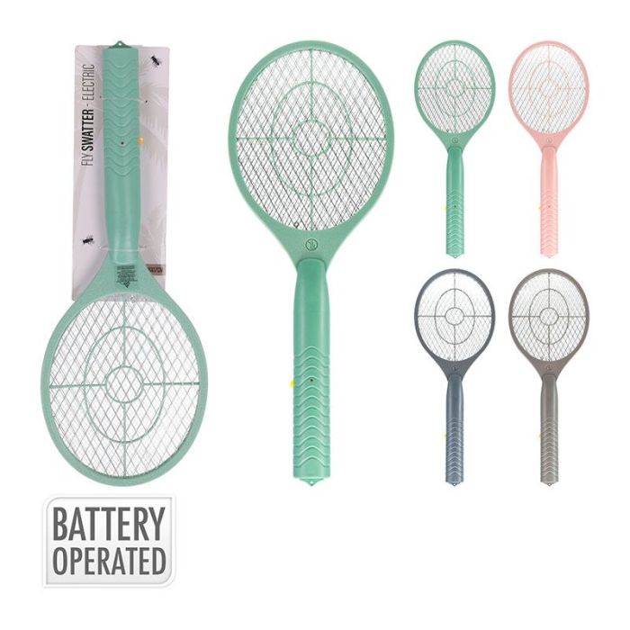 Koopman Raqueta Eléctrica Anti-Mosquitos 46x17cm para Moscas