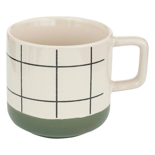 Taza Grande Corner 32cl Cerámica con Asa Ancha