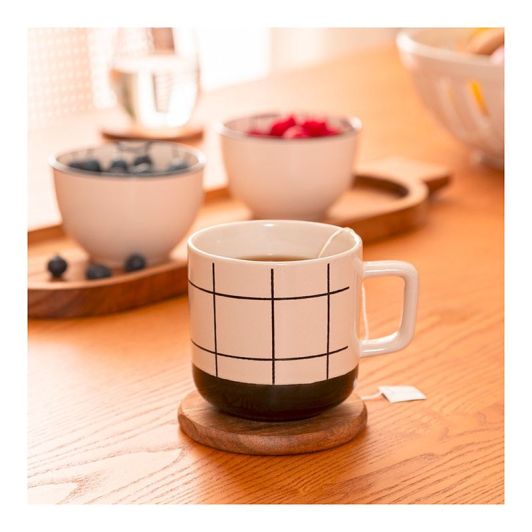 Taza Grande Corner 32cl Cerámica con Asa Ancha