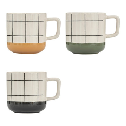 Taza Grande Corner 32cl Cerámica con Asa Ancha