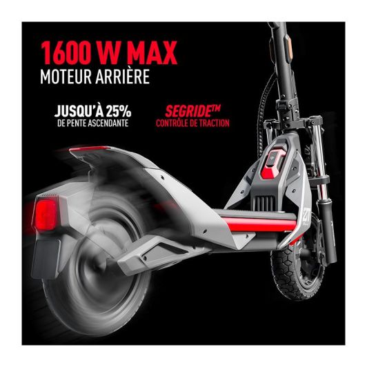 SEGWAY ZT3 Pro Patinete Eléctrico 1600W Negro