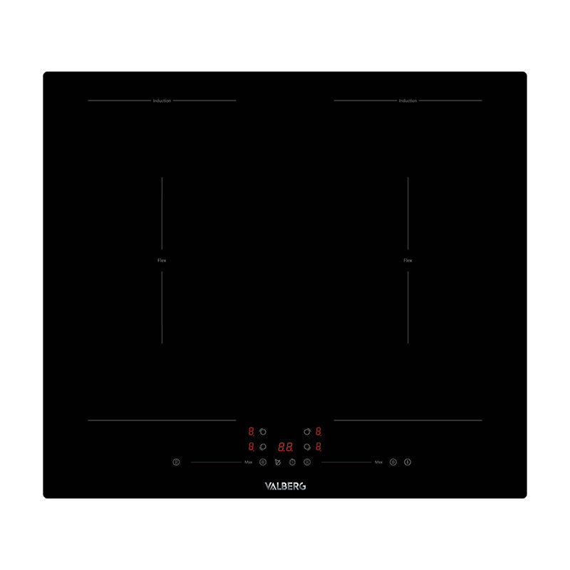 Placa Inducción 4 Zonas Doble Modulable VALBERG IH 4