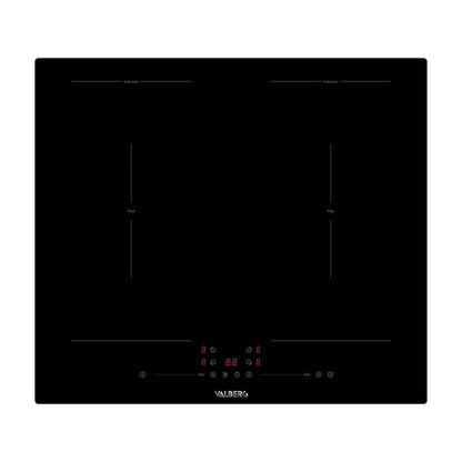 Placa Inducción 4 Zonas Doble Modulable VALBERG IH 4
