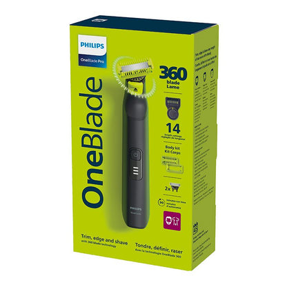 Philips OneBlade QP6542/15 Afeitadora Inalámbrica Cara y Cuerpo 90 min