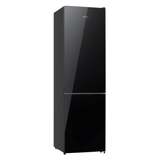 Hisense Frigorífico Combi Frost 336L 200cm Cristal Negro D