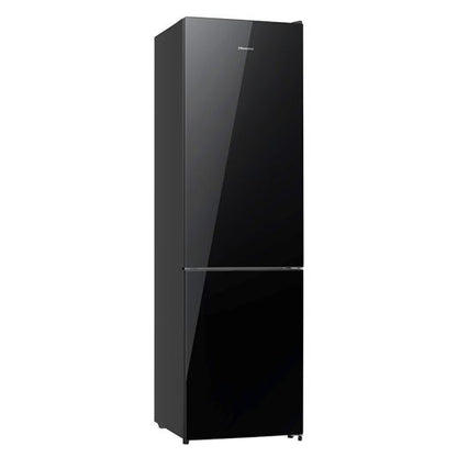 Hisense Frigorífico Combi Frost 336L 200cm Cristal Negro D