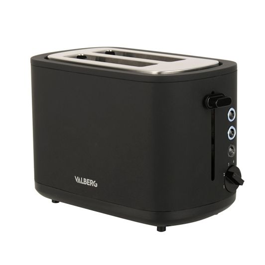 VALBERG VAL‑TC2STB Tostadora Soft Touch Negra