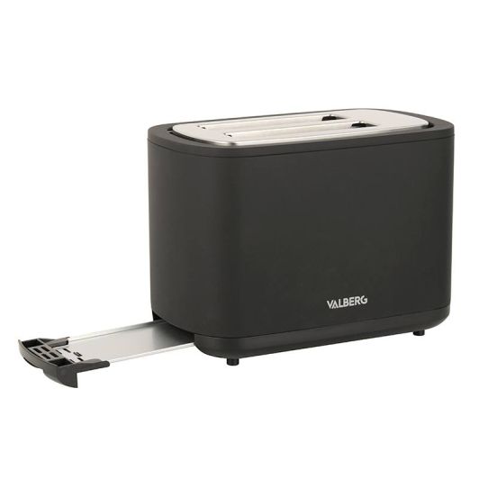 VALBERG VAL‑TC2STB Tostadora Soft Touch Negra