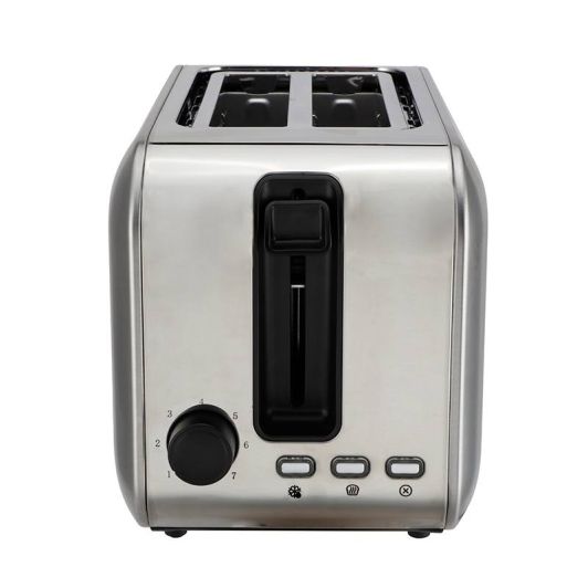 VALBERG VAL-TC2X Tostadora Inoxidal 750W 2 Ranuras Descongelación