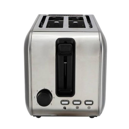 VALBERG VAL-TC2X Tostadora Inoxidal 750W 2 Ranuras Descongelación