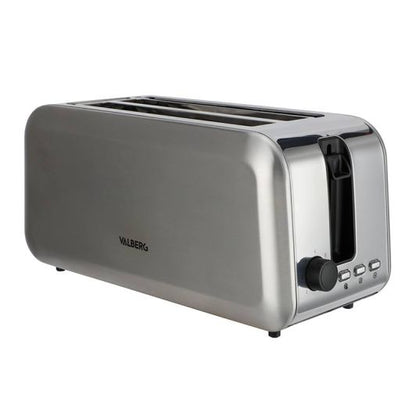 Valberg Val‑Tl4x Inox Tostadora 2 Ranuras Largas