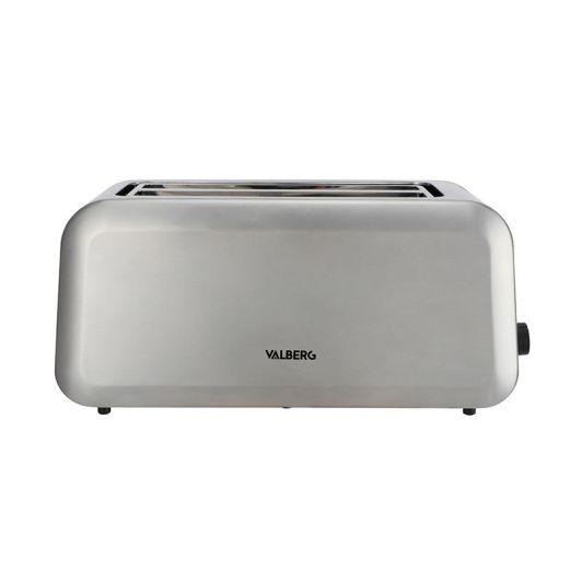 Valberg Val‑Tl4x Inox Tostadora 2 Ranuras Largas