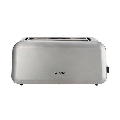 Valberg Val‑Tl4x Inox Tostadora 2 Ranuras Largas