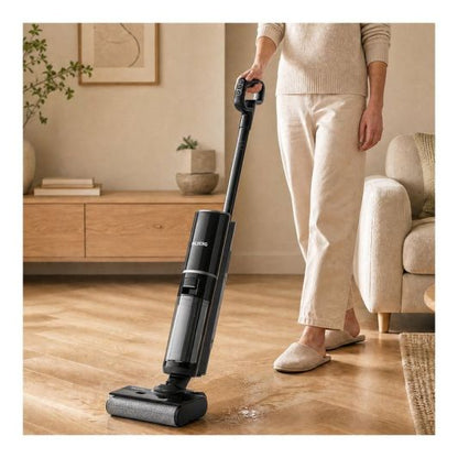 VALBERG FL5 Aspiradora Friegasuelos 3 en 1 Negro Láser 160W