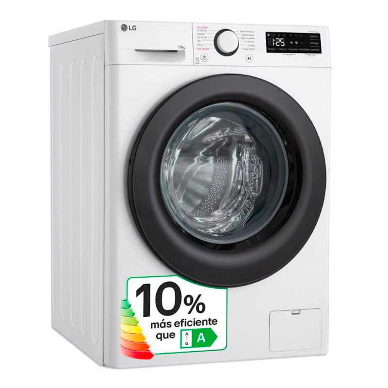 LG F4WR5010A6W Lavadora Frontal AI Direct Drive con Vapor 10 kg