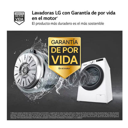 LG F4WR5010A6W Lavadora Frontal AI Direct Drive con Vapor 10 kg