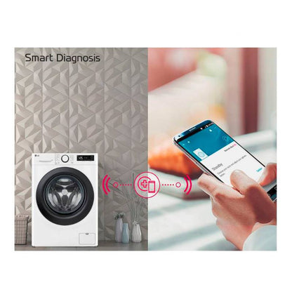 LG F4WR5010A6W Lavadora Frontal AI Direct Drive con Vapor 10 kg