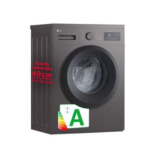 LG F4A1009NDK Lavadora Frontal 9kg Vapor Grafito